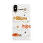Sweet Decorations Halloween Apple iPhone XS 3D Snap Case