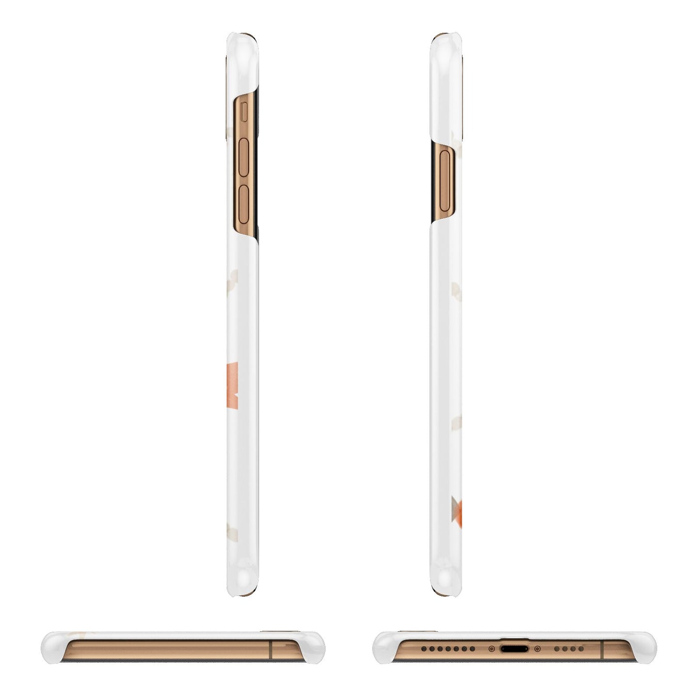 Sweet Decorations Halloween Apple iPhone Xs Max 3D Wrap Snap Case Angled Images