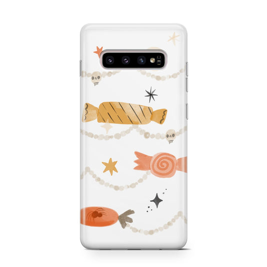Sweet Decorations Halloween Protective Samsung Galaxy Case