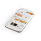 Sweet Decorations Halloween Samsung Galaxy Case Front Close Up