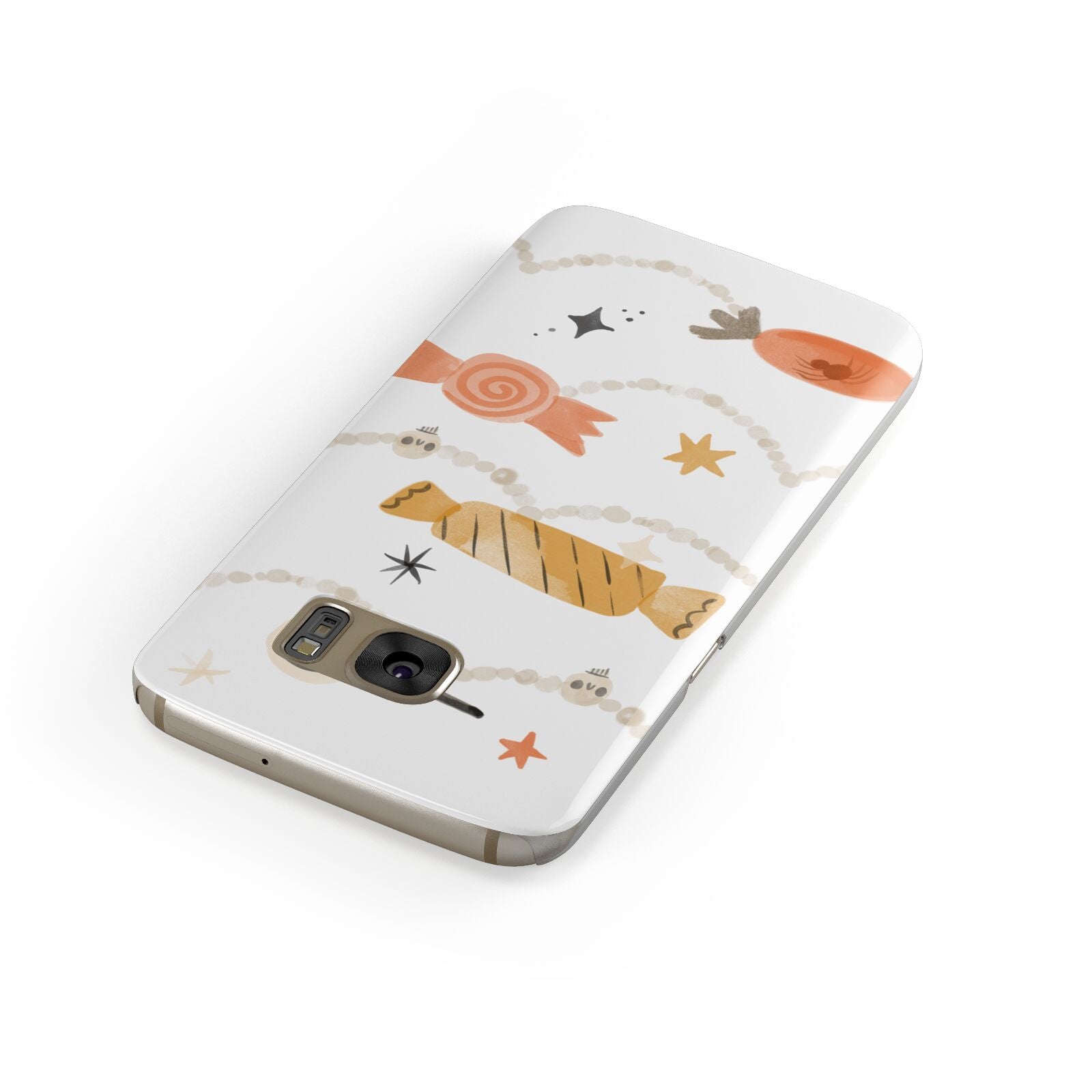 Sweet Decorations Halloween Samsung Galaxy Case Front Close Up