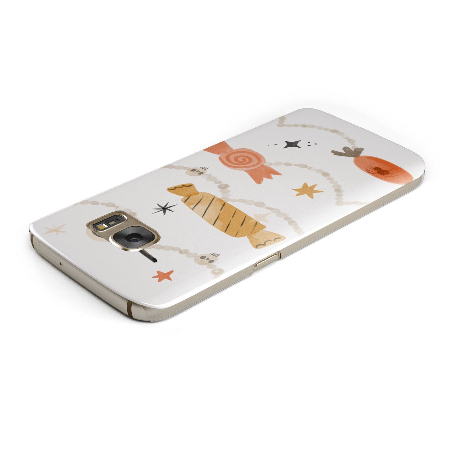Sweet Decorations Halloween Samsung Galaxy Case Top Cutout