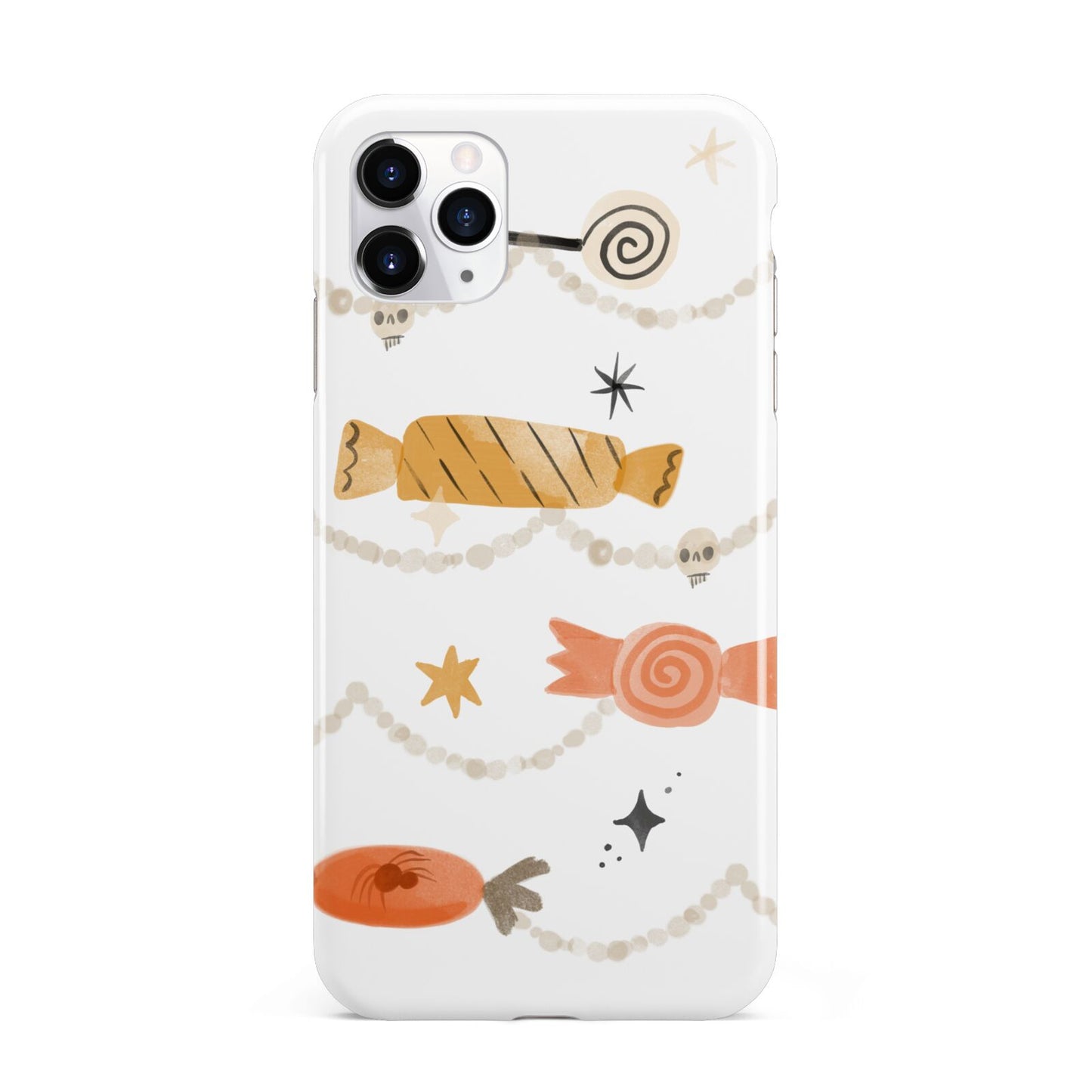 Sweet Decorations Halloween iPhone 11 Pro Max 3D Tough Case