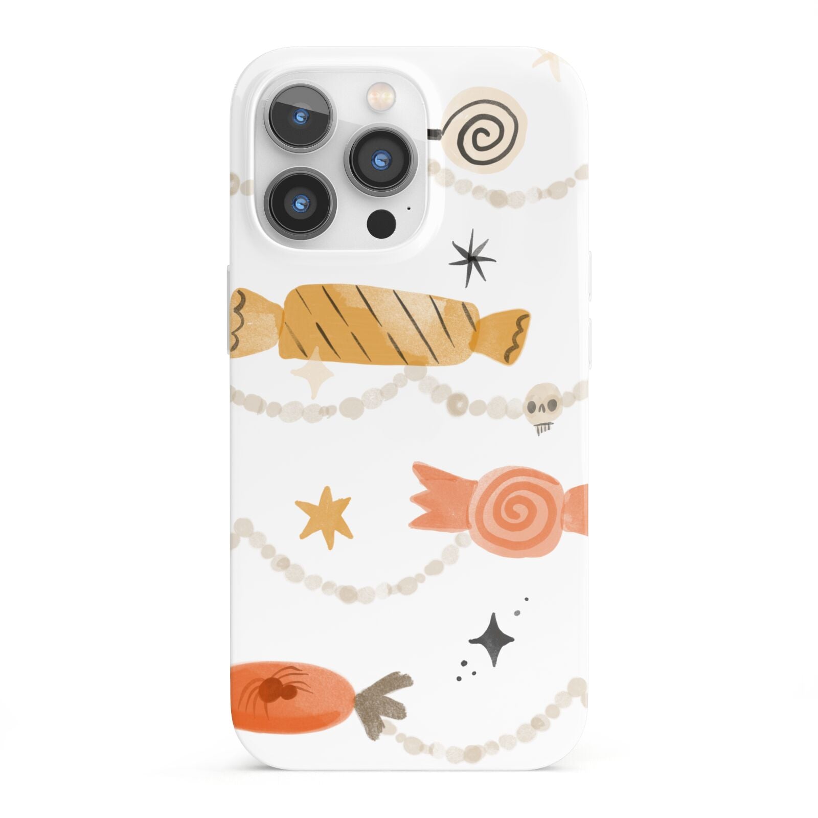 Sweet Decorations Halloween iPhone 13 Pro Full Wrap 3D Snap Case