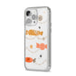 Sweet Decorations Halloween iPhone 14 Pro Max Clear Tough Case Silver Angled Image