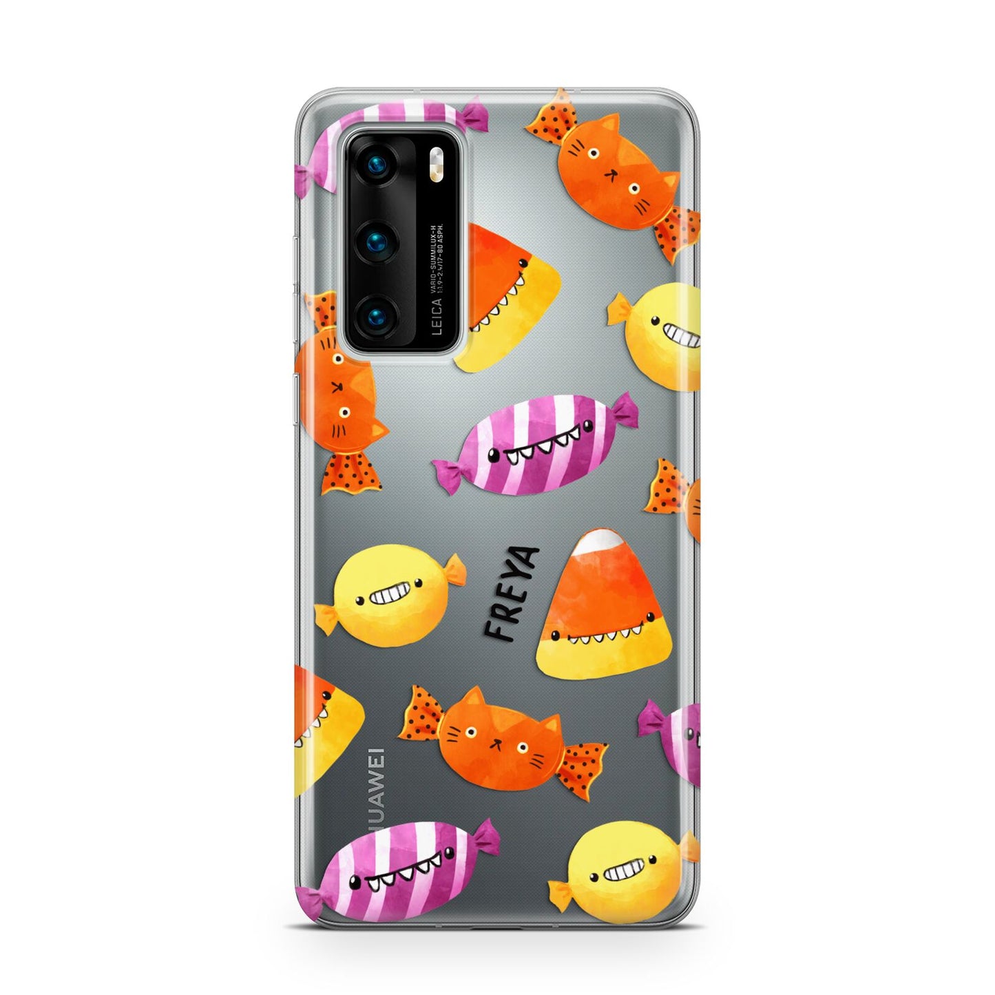 Sweet Faces Halloween Personalised Huawei P40 Phone Case