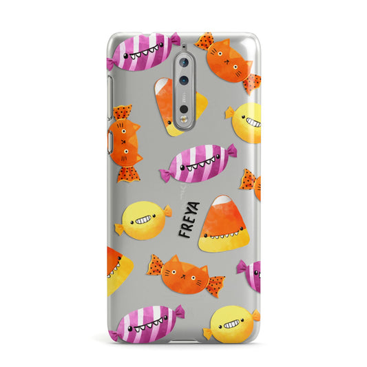 Sweet Faces Halloween Personalised Nokia Case