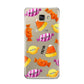 Sweet Faces Halloween Personalised Samsung Galaxy A9 2016 Case on gold phone