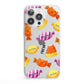 Sweet Faces Halloween Personalised iPhone 13 Pro Clear Bumper Case