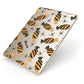Sweet Spider Halloween Personalised Apple iPad Case on Gold iPad Side View
