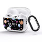 Sweet Treats in Space with Name AirPods Pro Glitter Case Side Image