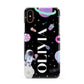 Sweet Treats in Space with Name Apple iPhone XS 3D Snap Case