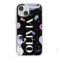 Sweet Treats in Space with Name iPhone 13 Mini TPU Impact Case with White Edges