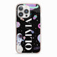 Sweet Treats in Space with Name iPhone 13 Pro TPU Impact Case with Pink Edges