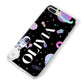 Sweet Treats in Space with Name iPhone 8 Plus Bumper Case on Silver iPhone Alternative Image