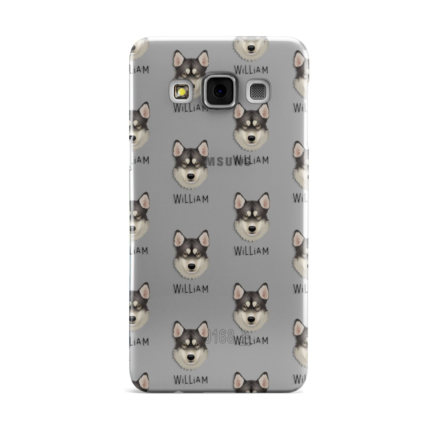 Tamaskan Icon with Name Samsung Galaxy A3 Case