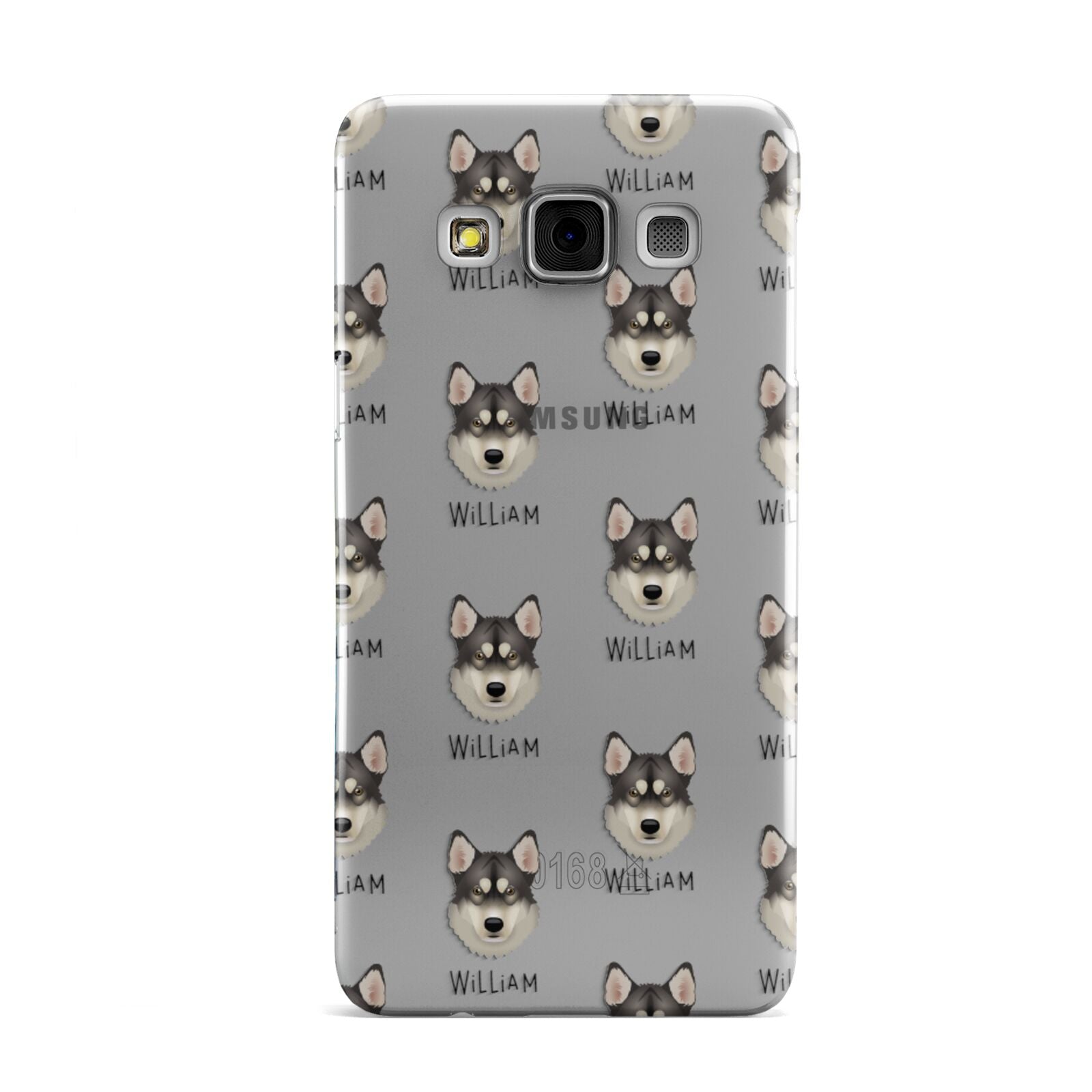 Tamaskan Icon with Name Samsung Galaxy A3 Case