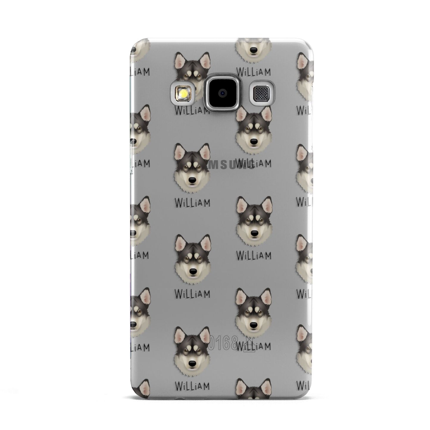 Tamaskan Icon with Name Samsung Galaxy A5 Case