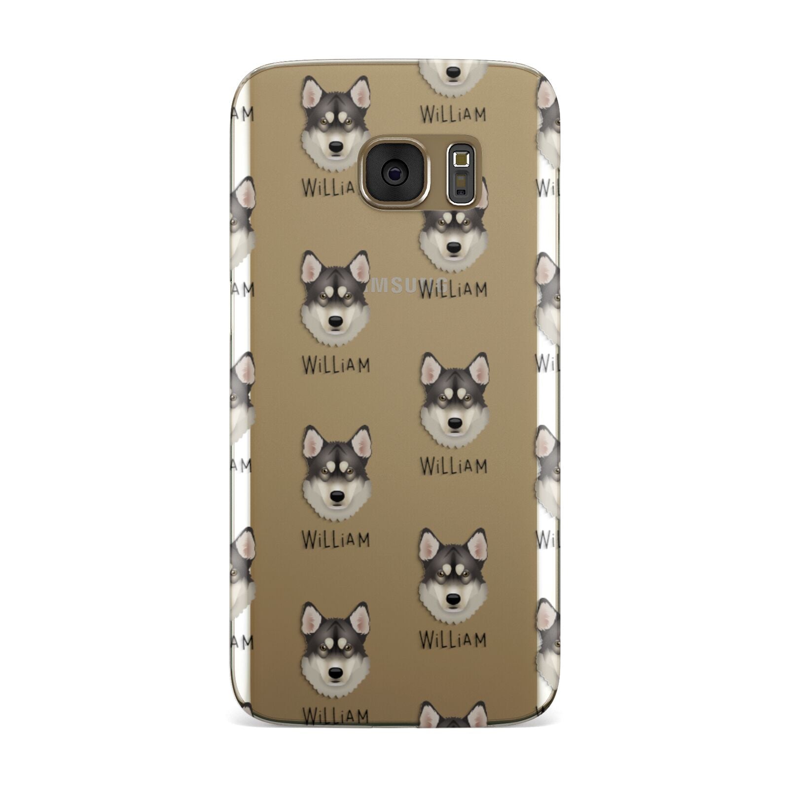 Tamaskan Icon with Name Samsung Galaxy Case