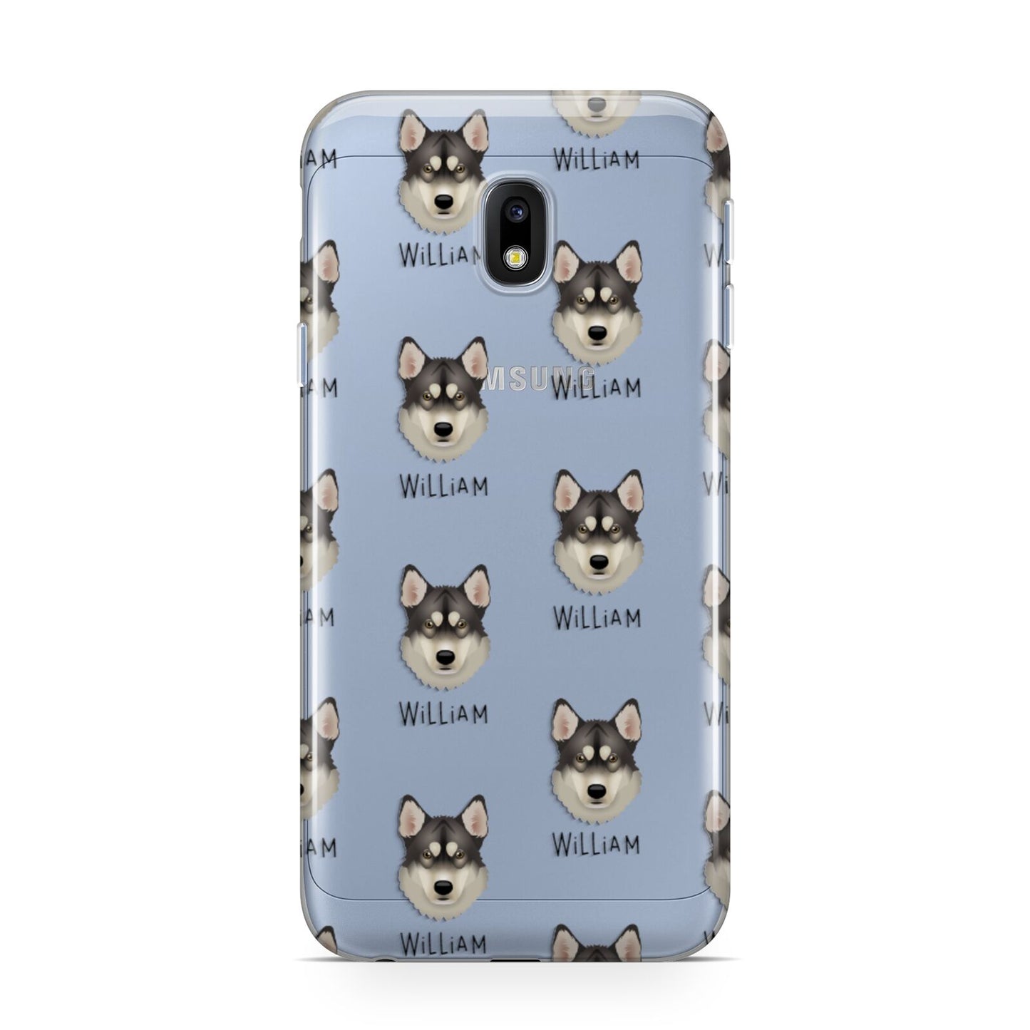 Tamaskan Icon with Name Samsung Galaxy J3 2017 Case