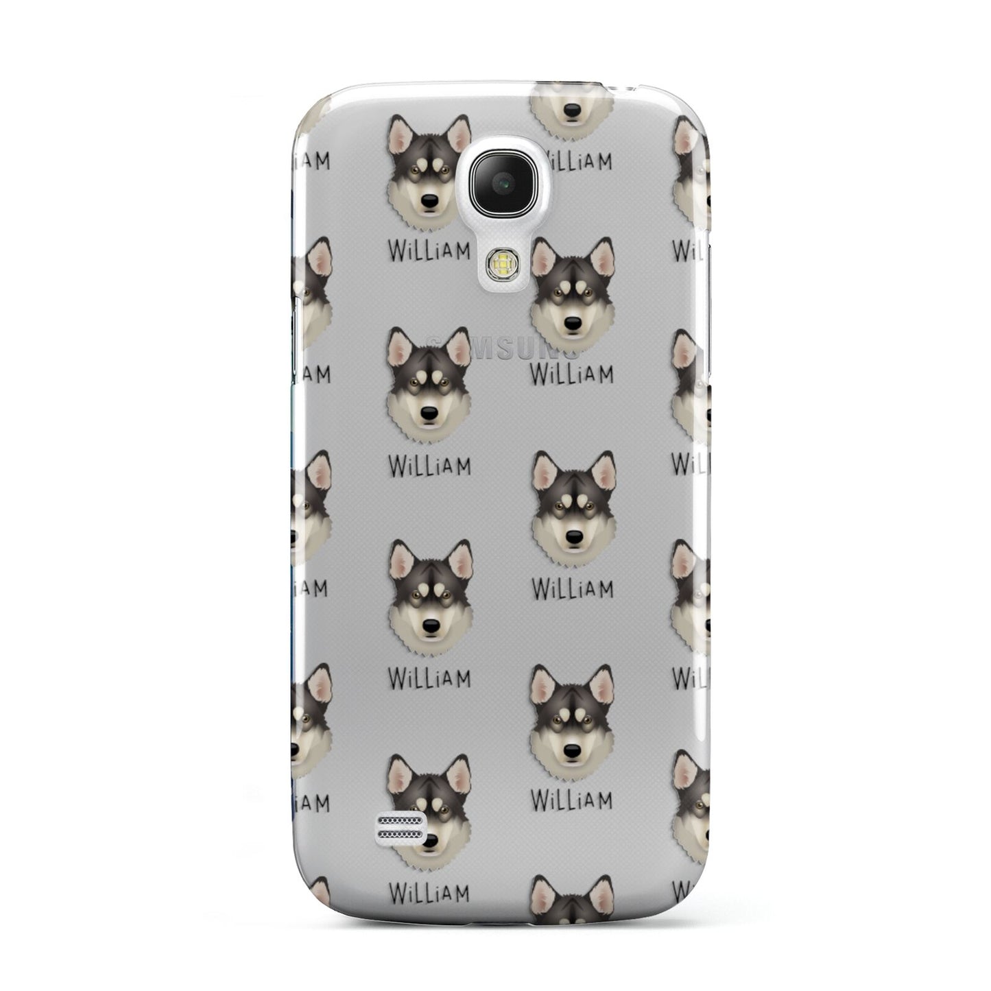 Tamaskan Icon with Name Samsung Galaxy S4 Mini Case