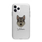 Tamaskan Personalised Apple iPhone 11 Pro in Silver with Bumper Case