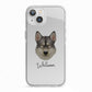 Tamaskan Personalised iPhone 13 TPU Impact Case with White Edges