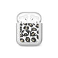 Tan Leopard Print Pattern AirPods Case