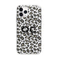 Tan Leopard Print Pattern Apple iPhone 11 Pro Max in Silver with Bumper Case