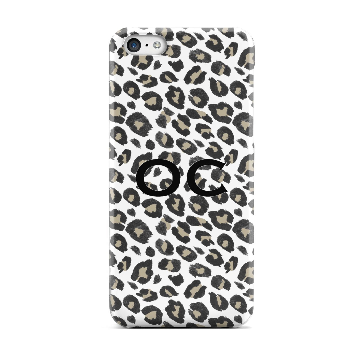 Tan Leopard Print Pattern Apple iPhone 5c Case