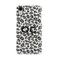 Tan Leopard Print Pattern Apple iPhone XR White 3D Snap Case