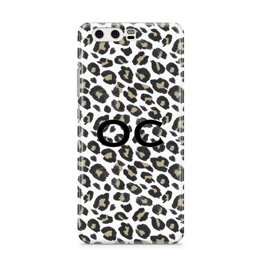 Tan Leopard Print Pattern Huawei P10 Phone Case