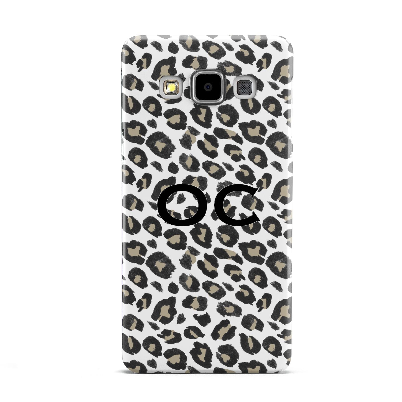 Tan Leopard Print Pattern Samsung Galaxy A5 Case