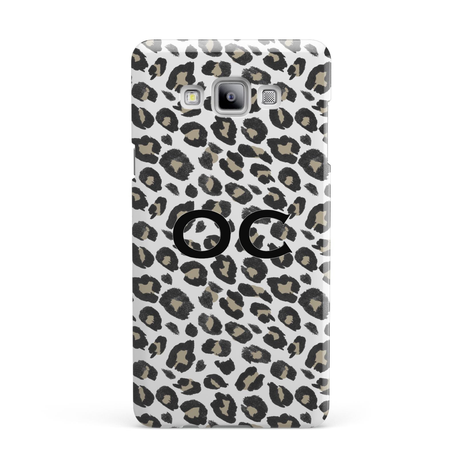 Tan Leopard Print Pattern Samsung Galaxy A7 2015 Case