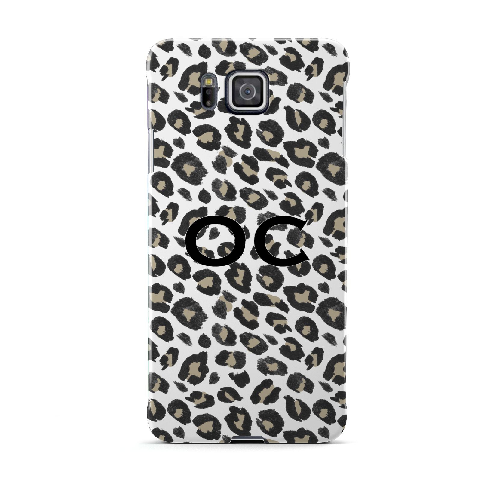 Tan Leopard Print Pattern Samsung Galaxy Alpha Case
