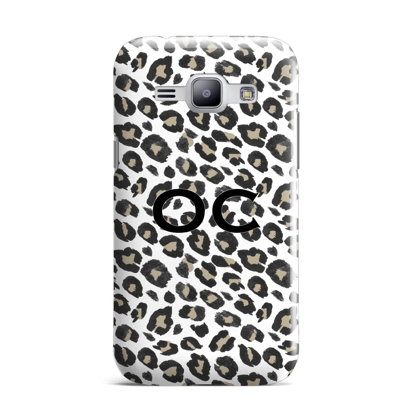 Tan Leopard Print Pattern Samsung Galaxy J1 2015 Case