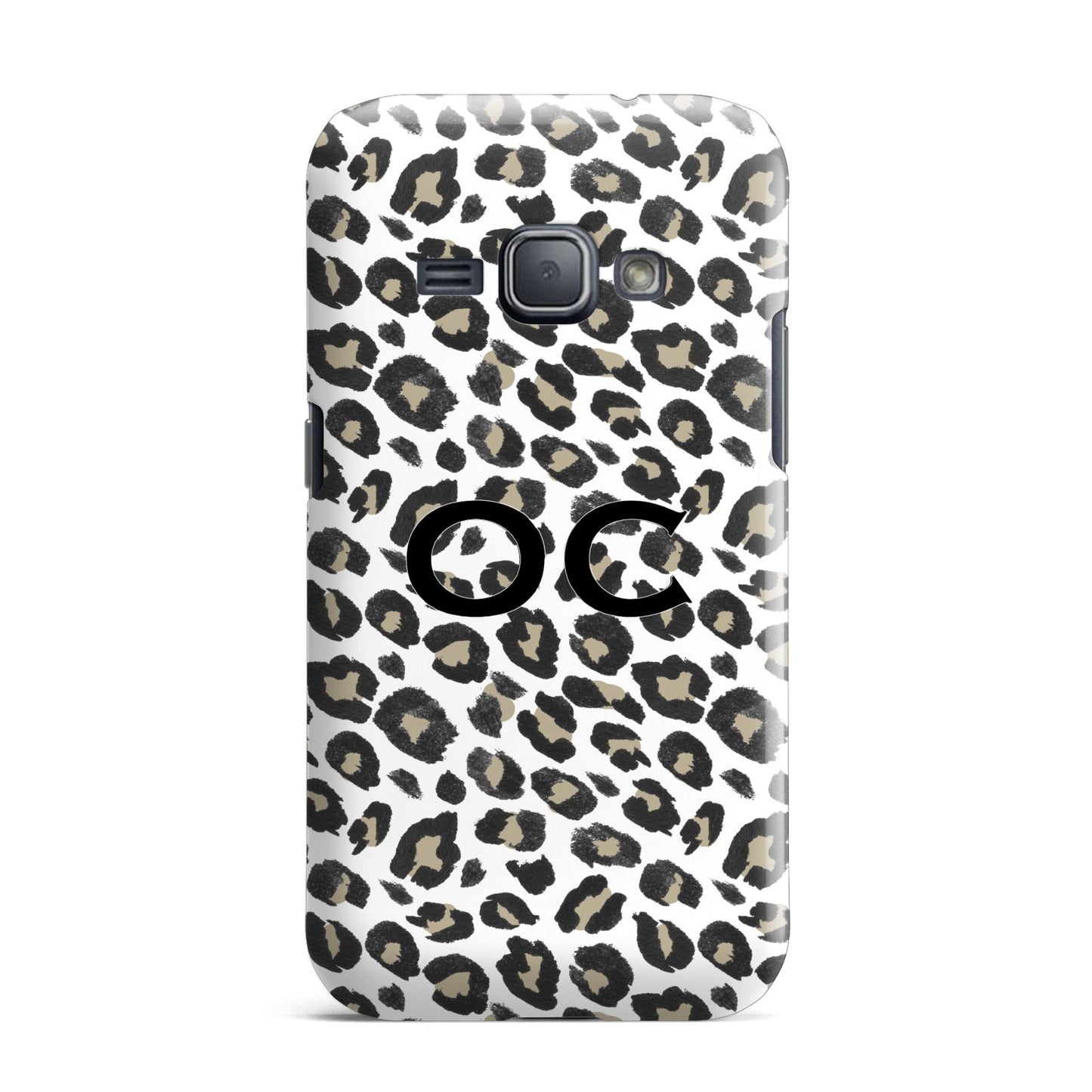 Tan Leopard Print Pattern Samsung Galaxy J1 2016 Case