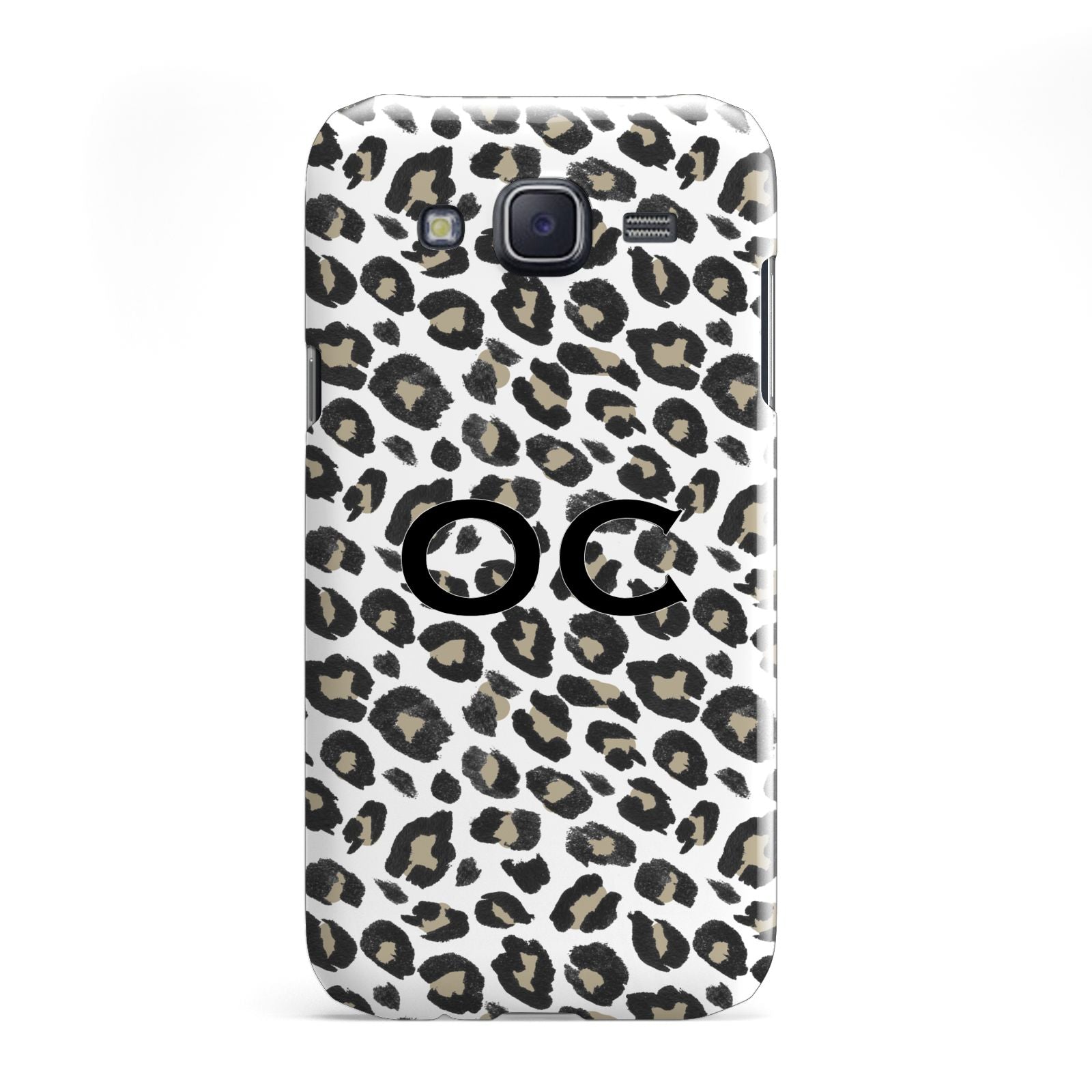 Tan Leopard Print Pattern Samsung Galaxy J5 Case
