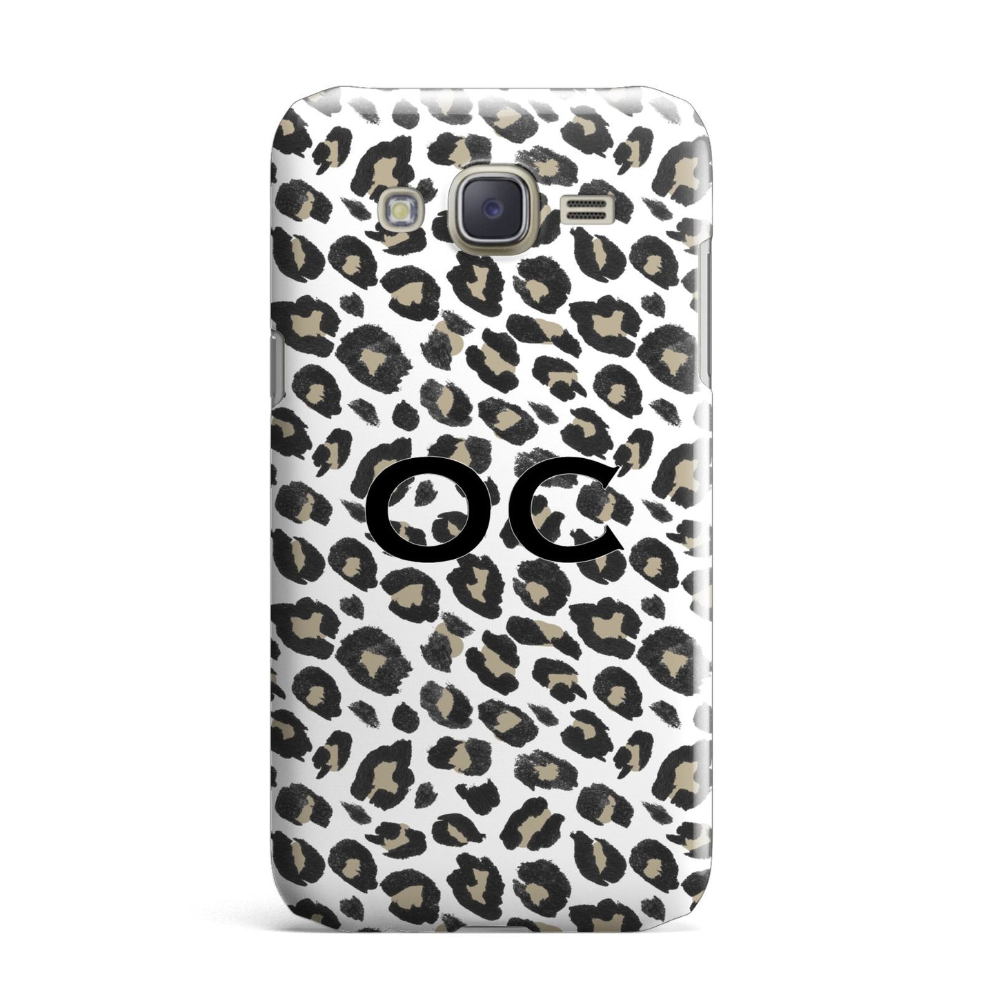 Tan Leopard Print Pattern Samsung Galaxy J7 Case