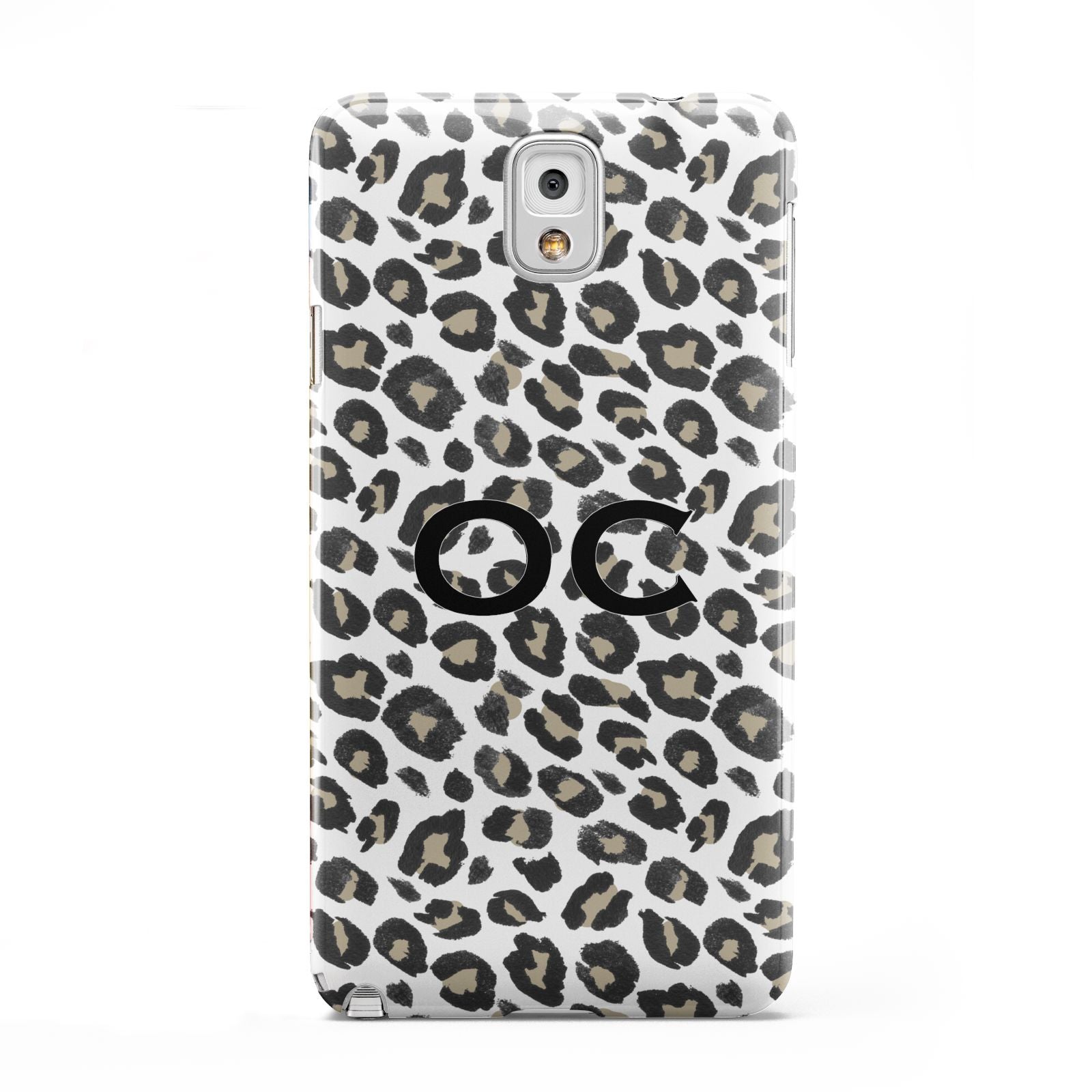Tan Leopard Print Pattern Samsung Galaxy Note 3 Case