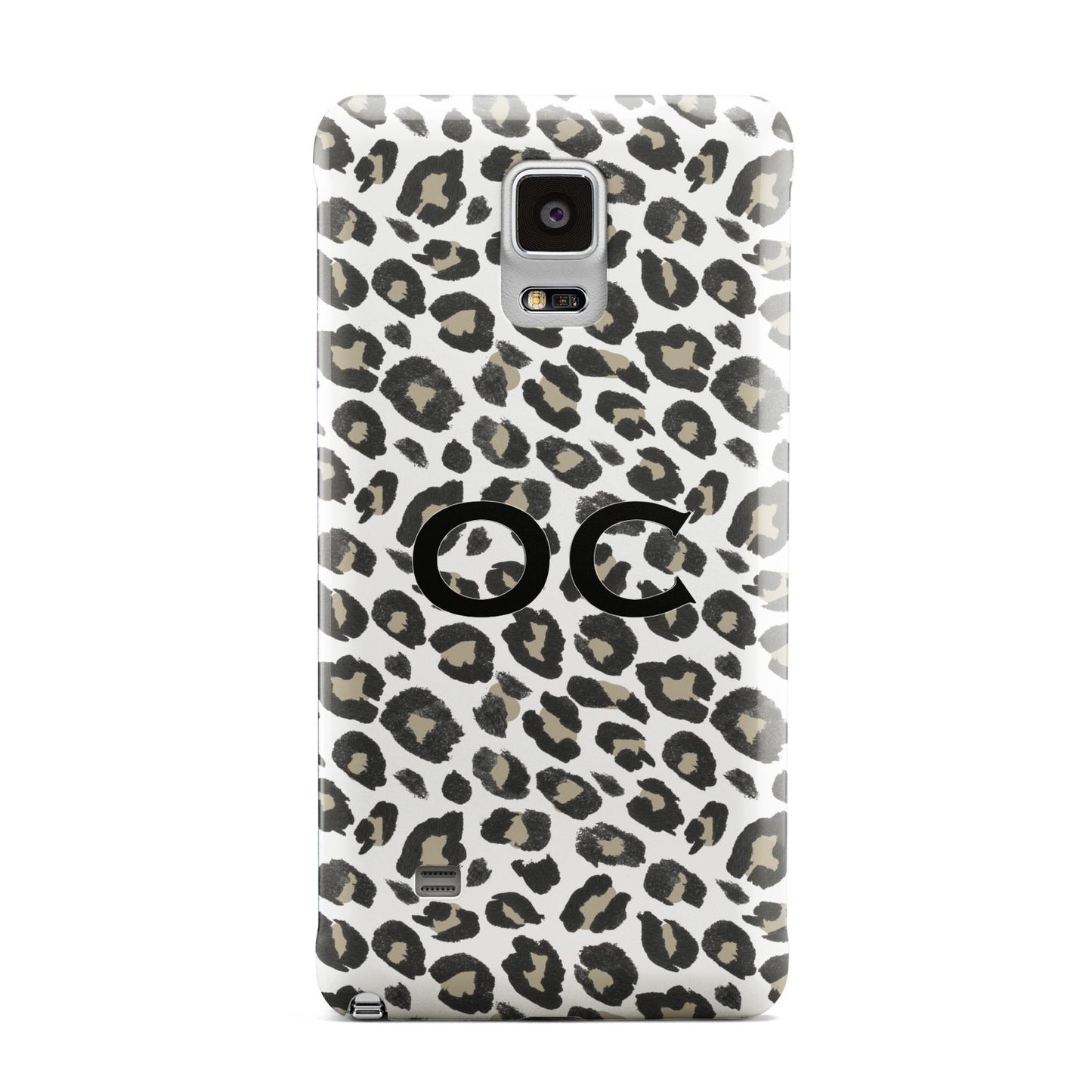 Tan Leopard Print Pattern Samsung Galaxy Note 4 Case