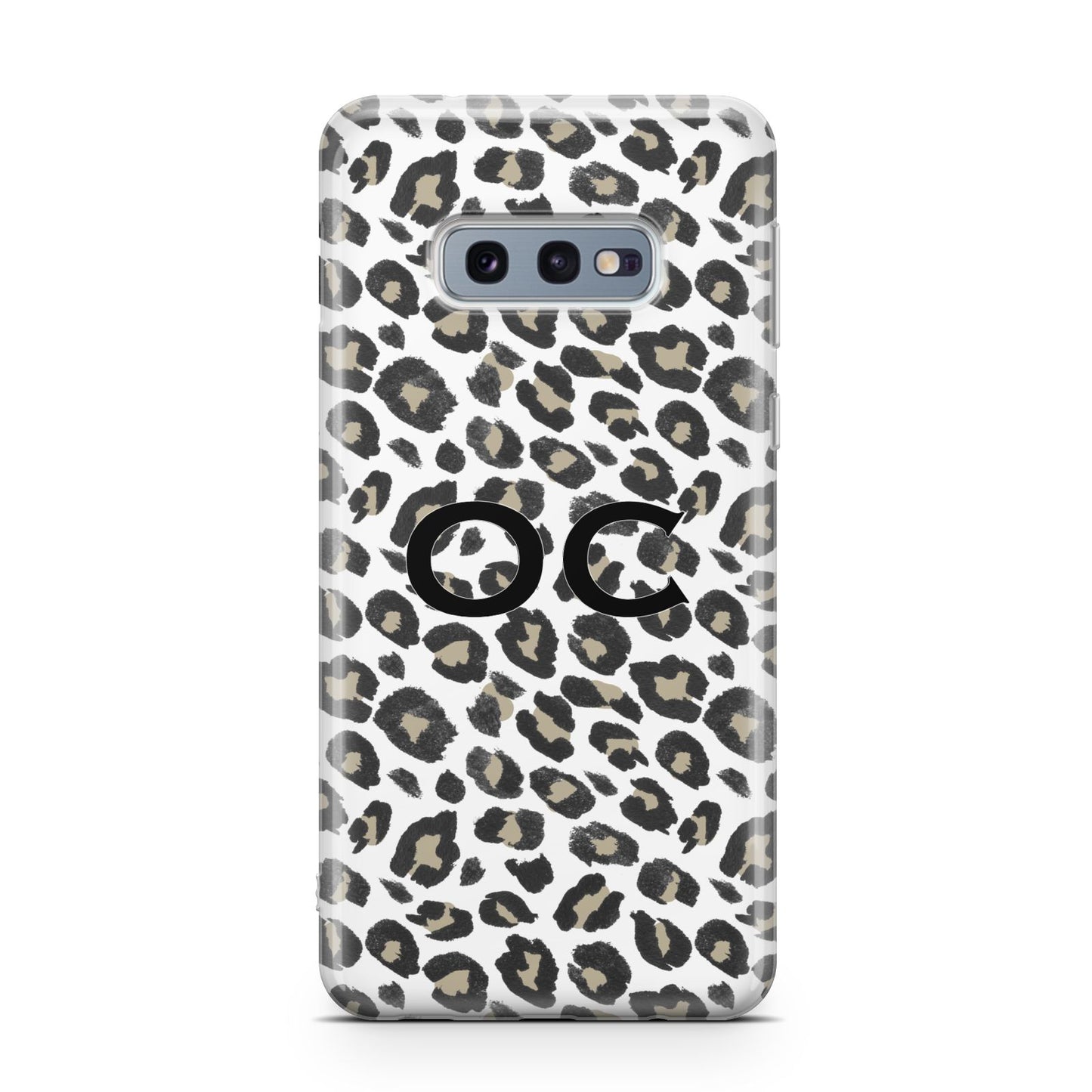 Tan Leopard Print Pattern Samsung Galaxy S10E Case