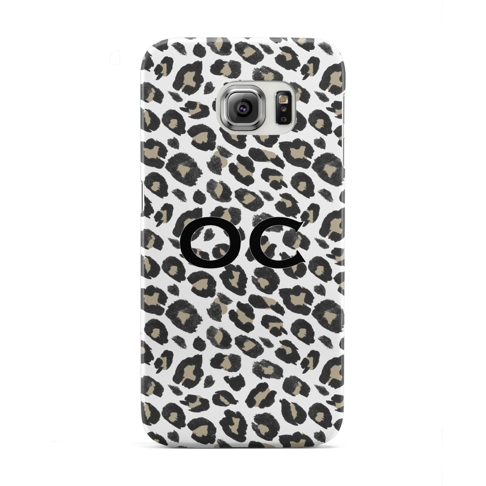 Tan Leopard Print Pattern Samsung Galaxy S6 Edge Case