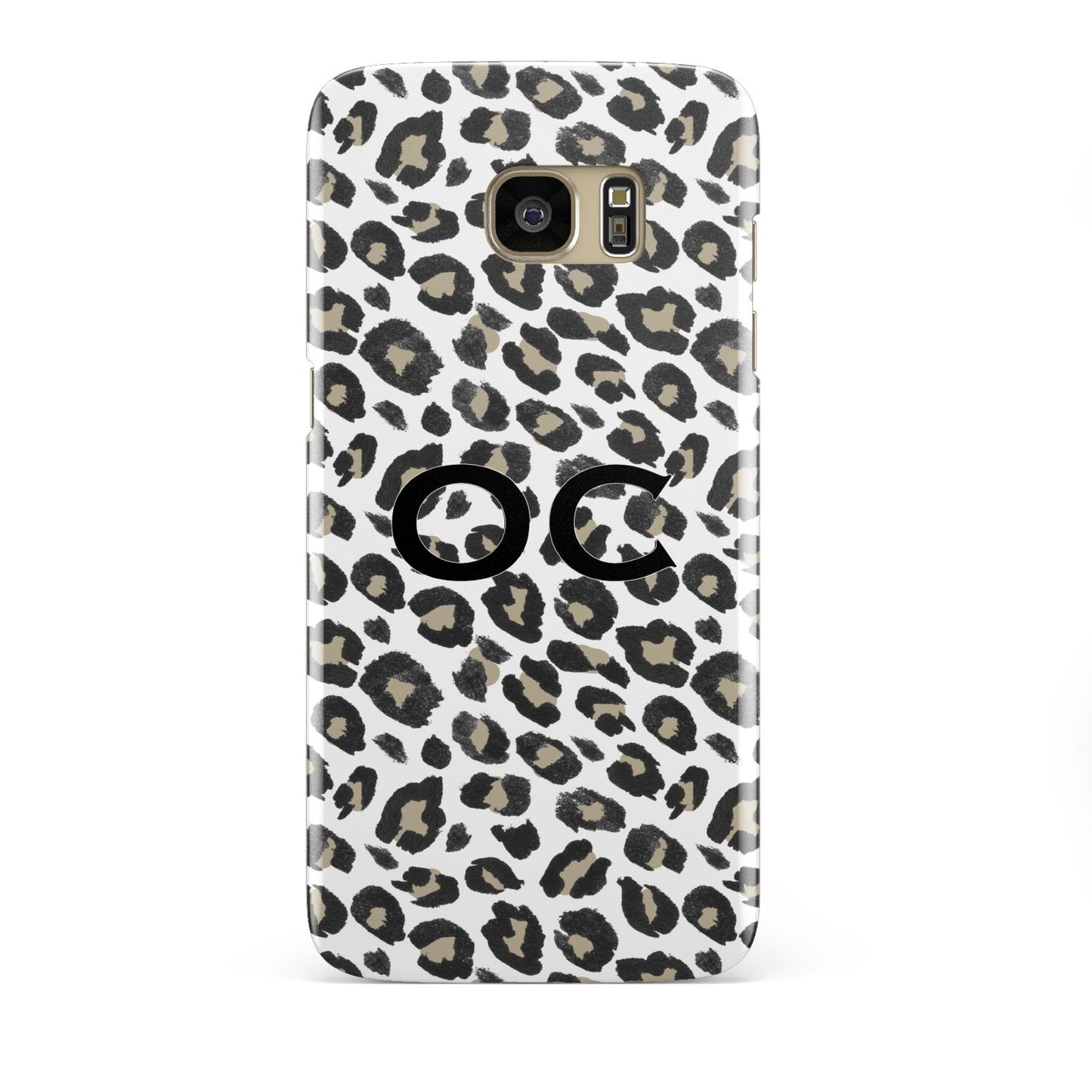 Tan Leopard Print Pattern Samsung Galaxy S7 Edge Case