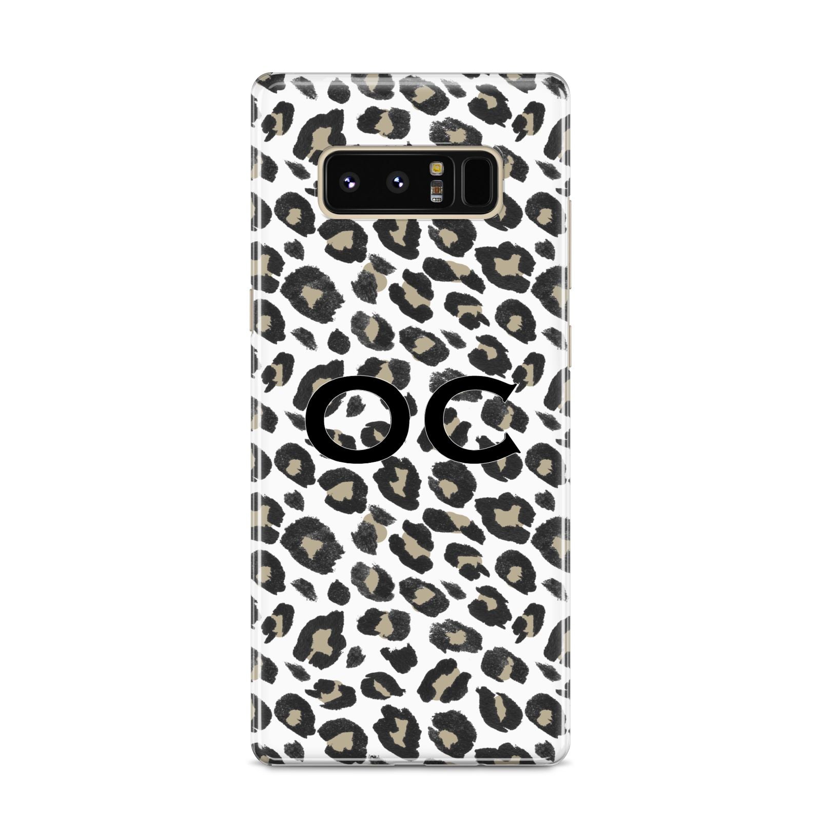 Tan Leopard Print Pattern Samsung Galaxy S8 Case