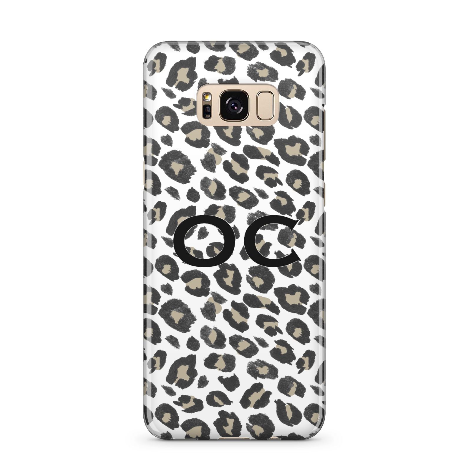 Tan Leopard Print Pattern Samsung Galaxy S8 Plus Case