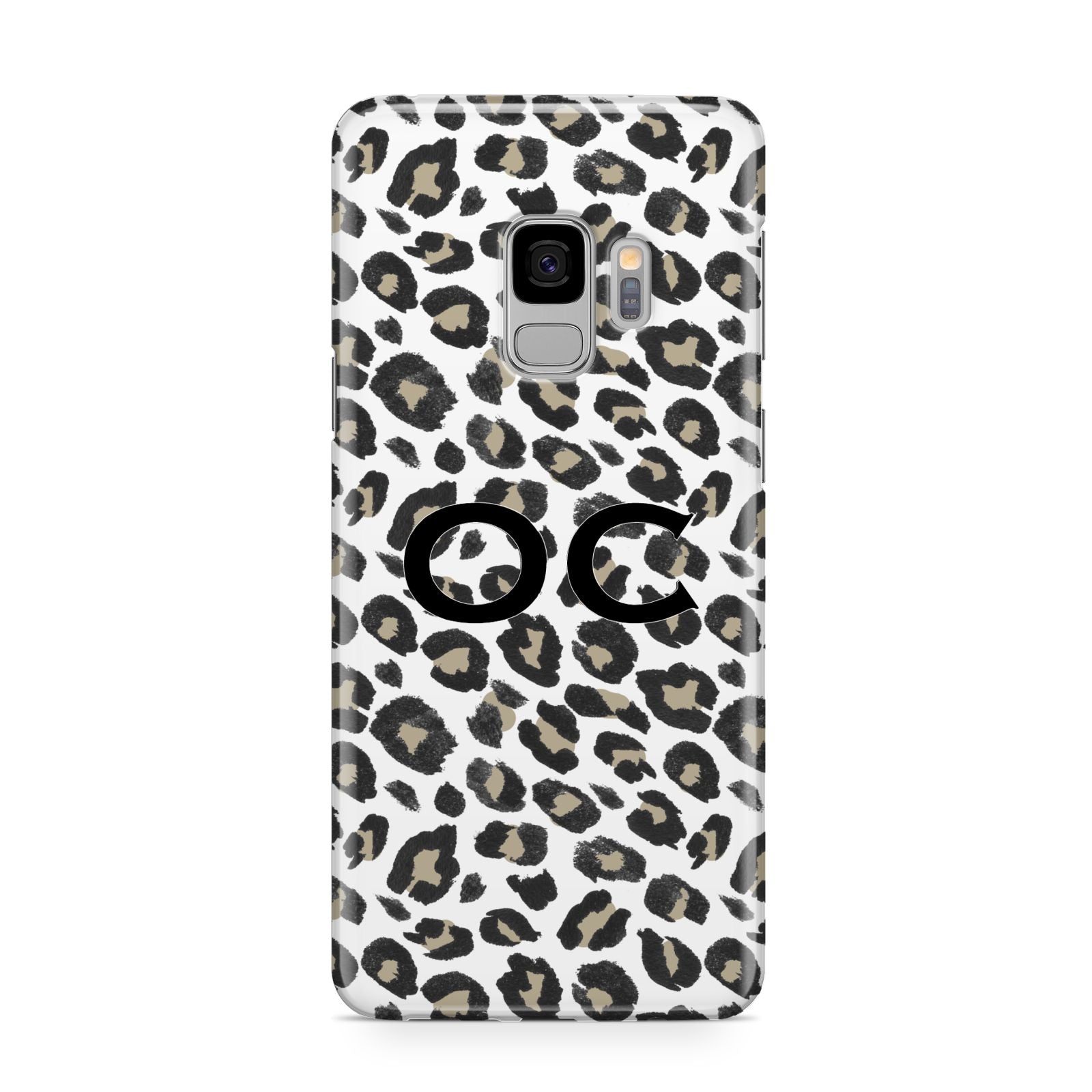 Tan Leopard Print Pattern Samsung Galaxy S9 Case