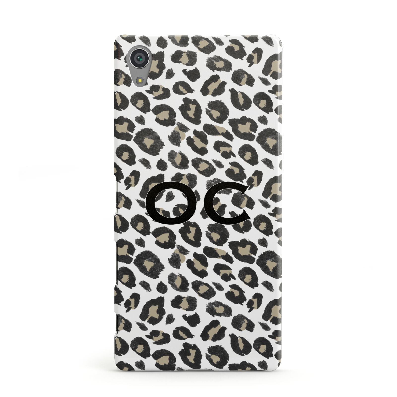 Tan Leopard Print Pattern Sony Xperia Case