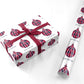 Tartan Christmas Bauble Personalised Personalised Wrapping Paper