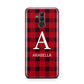 Tartan Christmas Personalised Huawei Mate 20 Lite